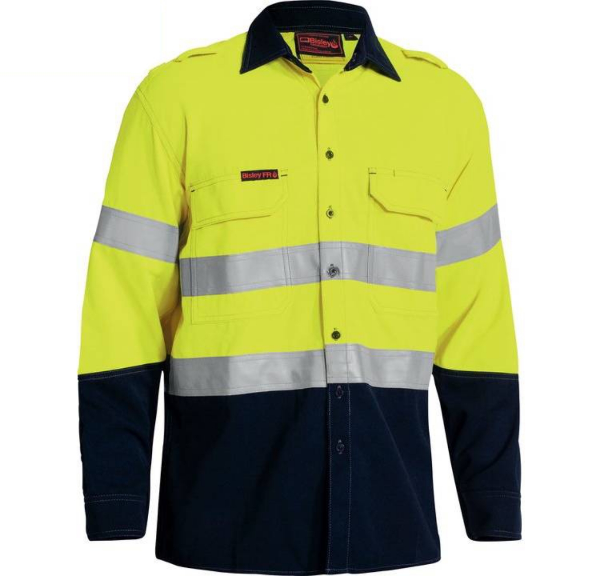 Picture of Bisley, Tencate Tecasafe® Plus 700 Hi Vis FR Vented Shirt